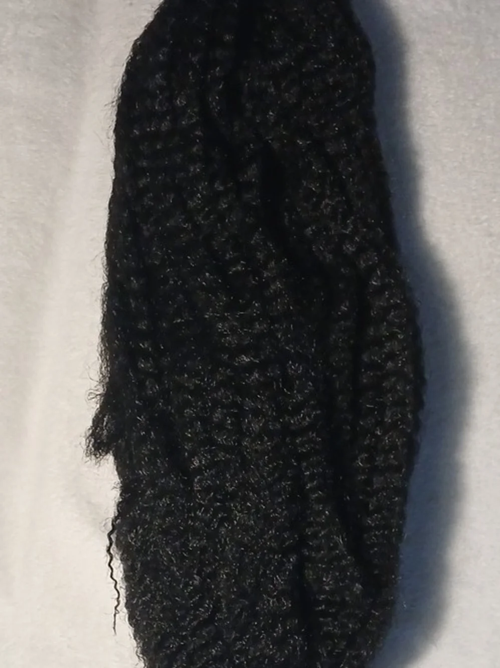 Hand-Knit Cozy Socks - Black & Brown